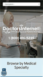 Mobile Screenshot of doctorsinternet.com
